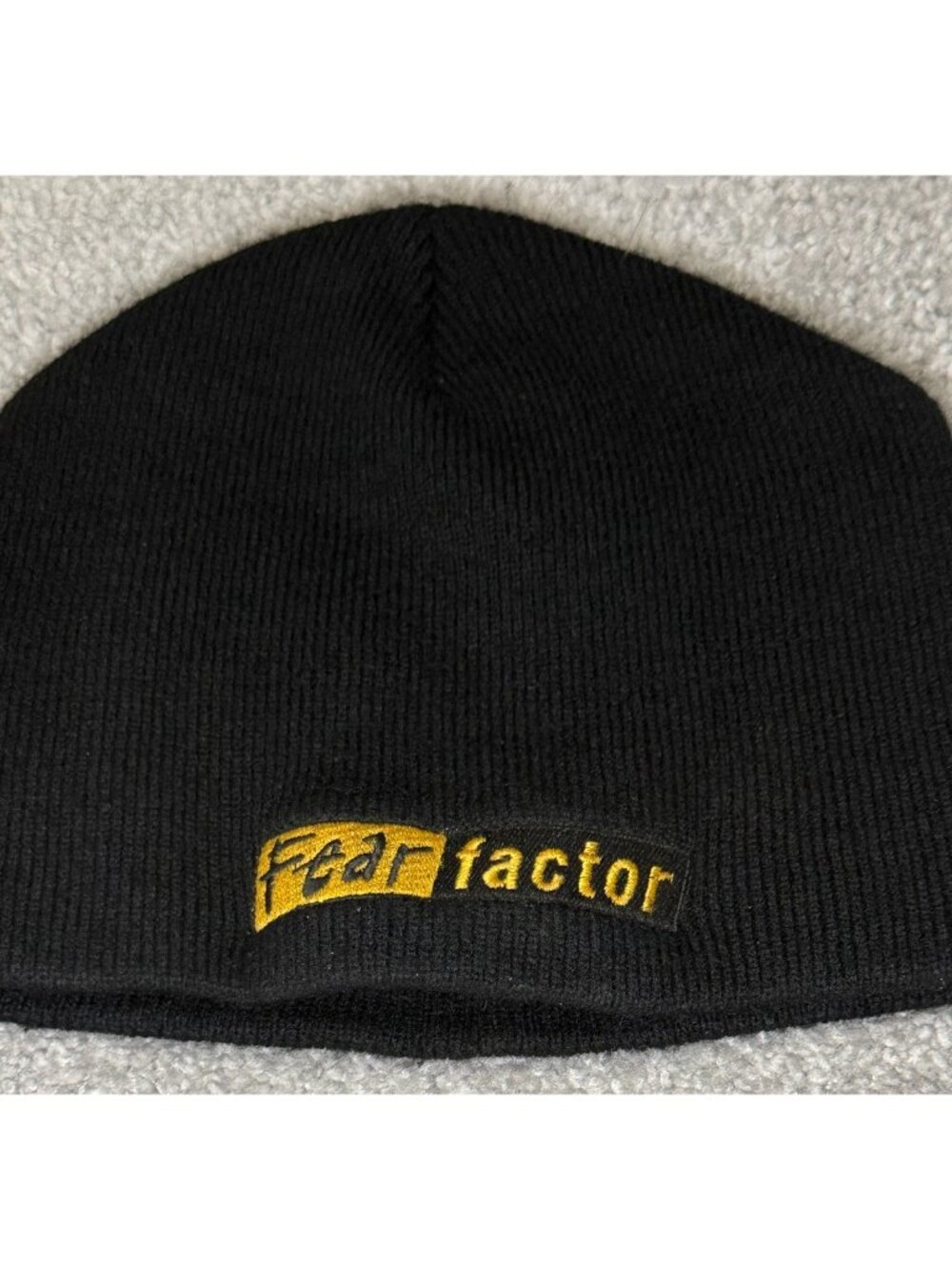 Fear Factor Vintage Beanie Hat With Logo